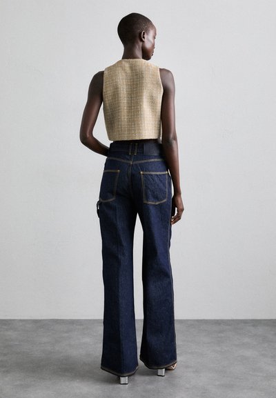 sandro ISMAEL - Wide leg - blue