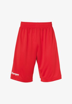 Kempa PLAYER LONG - Tracksuit bottoms - rot weiß