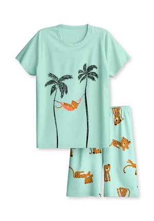 ANIMALS SET - Pyjama - icy mint