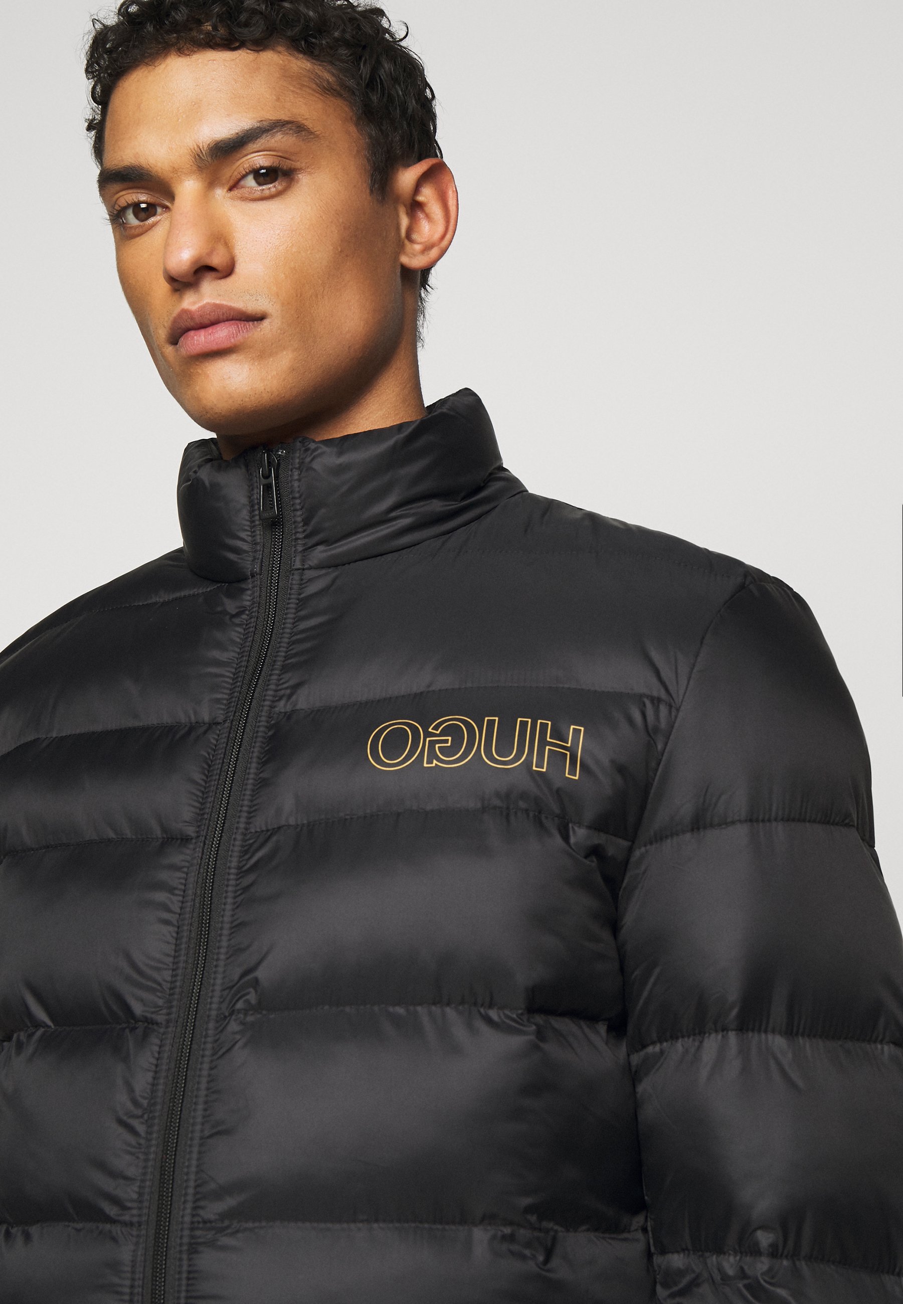 HUGO BALTO - Winterjas - black/gold/Zwart - Zalando.be