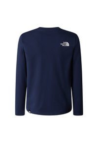 The North Face TEEN EASY TEE UNISEX - Μπλούζα με μακριά μανίκια - summit navy