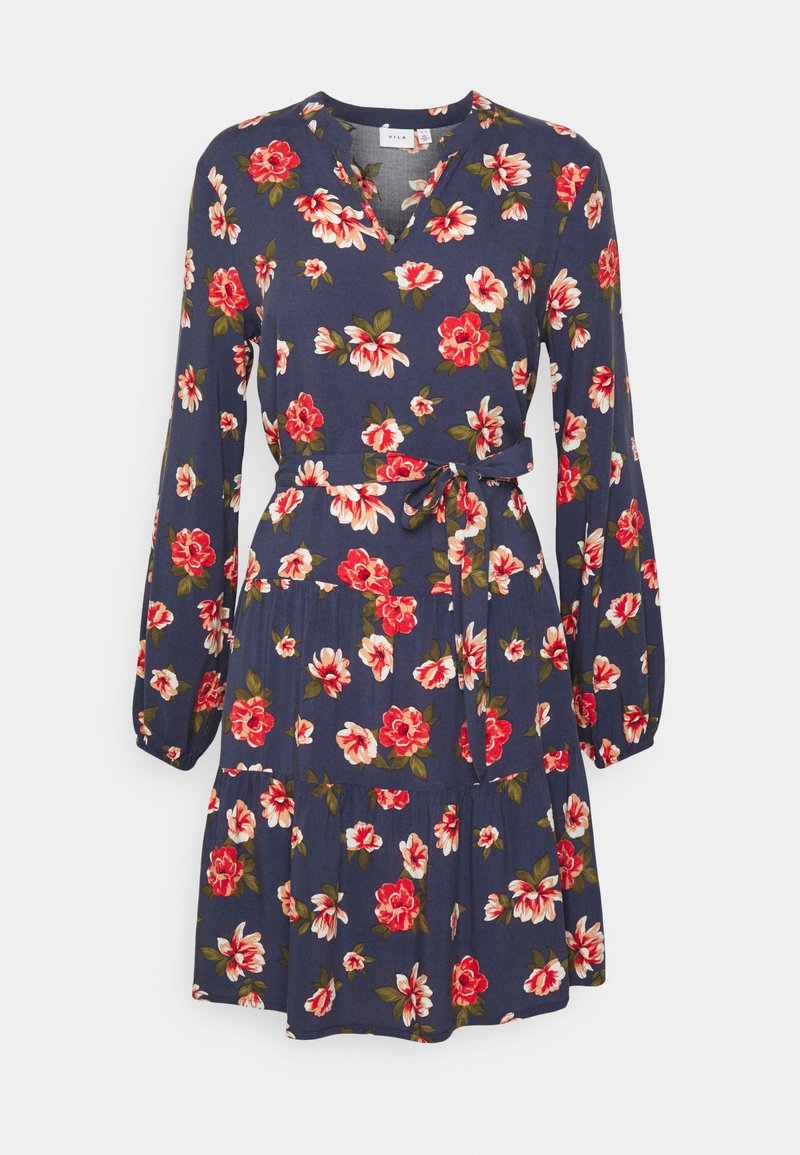 Vila Petite Jurk donkerblauw Vila Petite Jurk donkerblauw