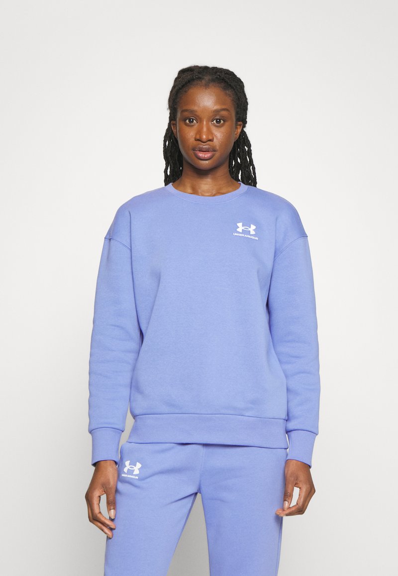 Under Armour ESSENTIAL CREW Sweatshirt baja blue/blue Zalando.co.uk
