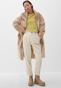 s.Oliver STRUKTUR - Longsleeve - gelb