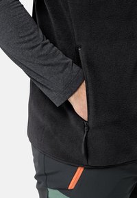 Jack Wolfskin WALDSTEIG  - Strukirani kaput - black