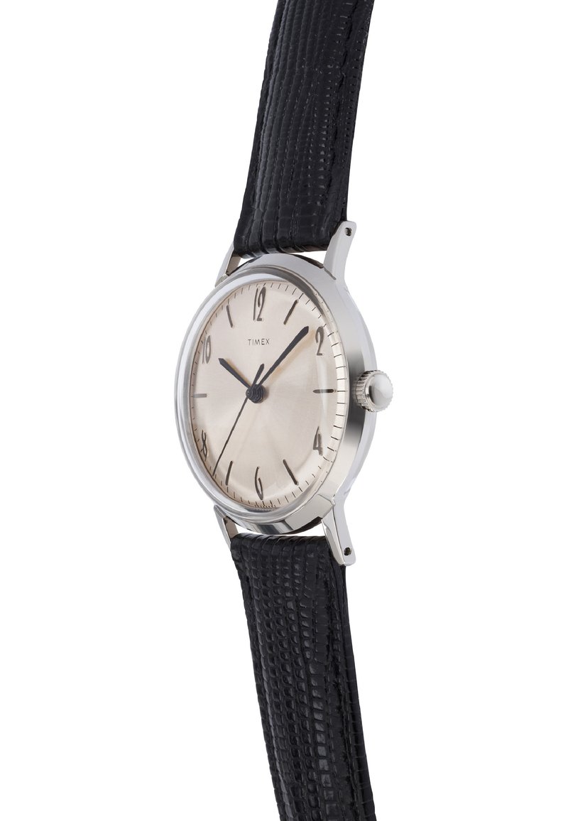 Orologio Da Polso Uomo Vintage Meccanico Timex Analogico Tono Oro Anni 70