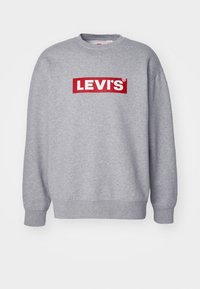Levi's® RELAXED GRAPHIC CREW - Sudadera - mottled grey