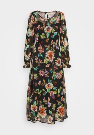 ONLY, ONLJAMILA MIDI DRESS - Φόρεμα ημέρας - black new blossom