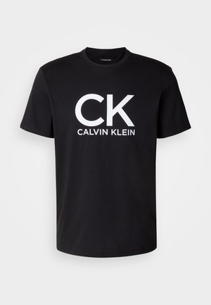 Calvin Klein Jeans GRAPHIC TEE - T-shirt print - black