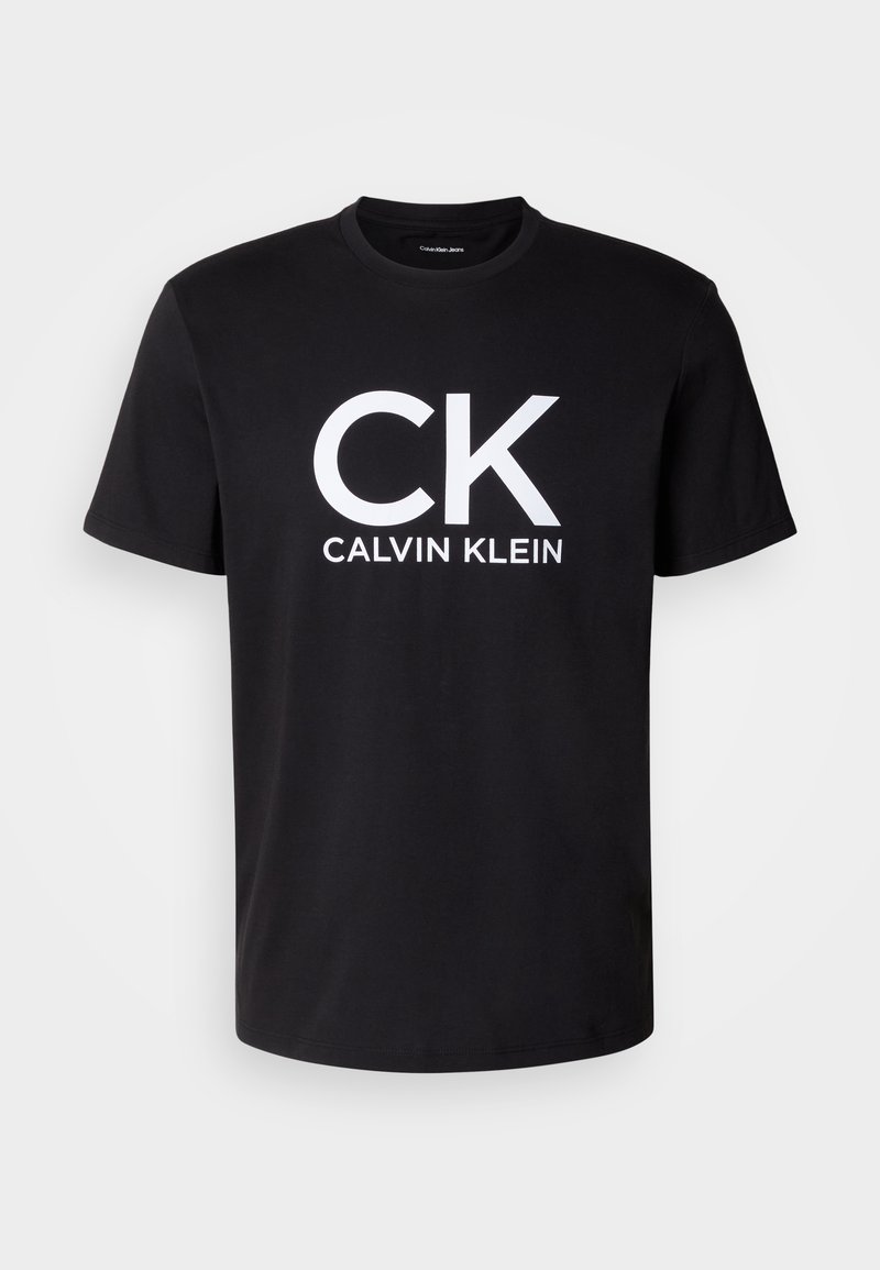 Calvin Klein Jeans T-shirt print zwart