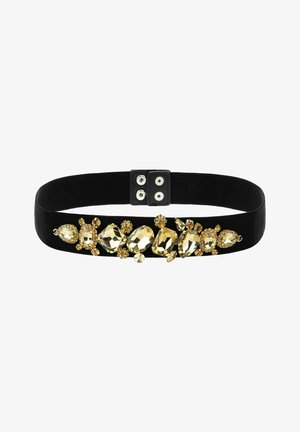 Gloop Cintura elastica da donna, larghezza 8 cm, colore argento, bianco, Taglia unica Gloop Cintura elastica da donna, larghezza 8 cm, colore argento, bianco, Taglia unica