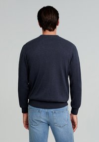 Scalpers ROUND NECK  - Trui - dark navy