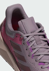Adidas Terrex SOULSTRIDE FLOW TRAIL - Chaussures de running sur route - preloved fig   burgundy   pink fusion