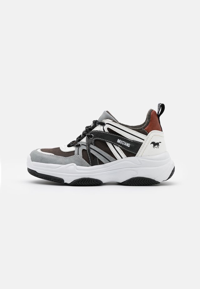 Trainers - hellgrau/weiß
