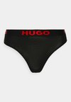 THONG SPORTY LOGO - Chilot tanga - black