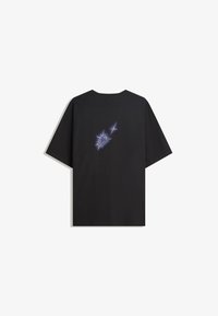 Bershka SHORT SLEEVE - Nyomott mintás póló - black
