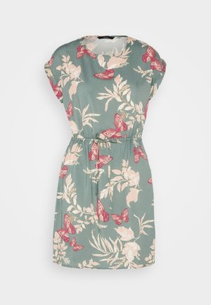Vero Moda VMEASY TIE SHORT DRESS - Dienas kleita - laurel wreath