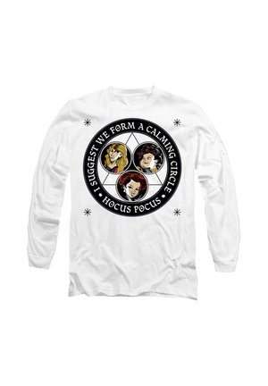HOCUS POCUS FORM A CALMING CIRCLE WITH THE SANDERSON SISTERS - Long sleeved top - white