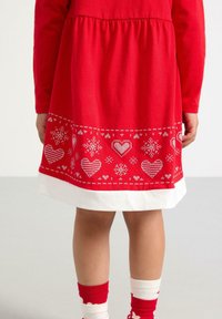 Lindex SET - Nattlinne - red