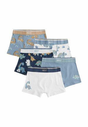 5 PACK - Panties - blue brown dino