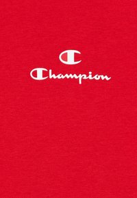 Champion RETRO HOODIE TAPE UNISEX - Jersey con capucha - red/black