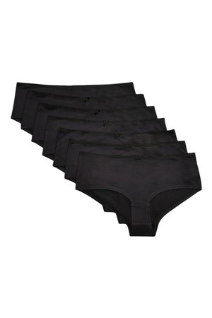 7 PACK - Kratke gaće - black