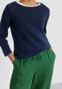 Seasalt Cornwall Strickpullover - blue