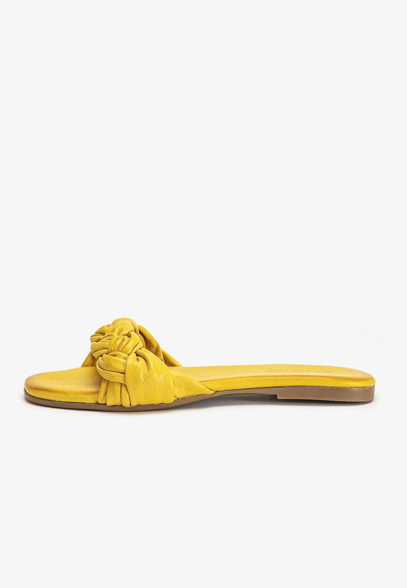Damen Sneaker | Inuovo Pantolette flach lime/gelb - DC12238 Damen Sneaker | Inuovo Pantolette flach lime/gelb - DC12238