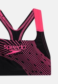 Speedo GIRLS MEDLEY LOGO  - Biquíni - black/pink