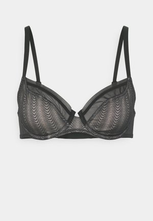 ROMANE COVERING UNDERWIRED BRA - Podprsenka s kosticemi - black