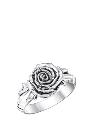 MIDNIGHT ROSE - Ring - silberfarben