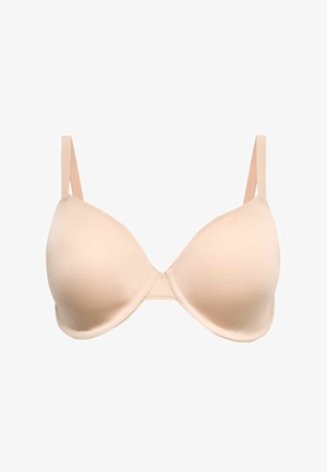 Marks & Spencer, BODY INVISIBLES™ NON-PADDED WIRED DEMI CUP BRA (F+) - Bøjle-bh - opal