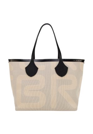 Bree BREE - UNISEX SHOPPER THE ESSENTIALS BREEZE - Bolso shopping - beige   black
