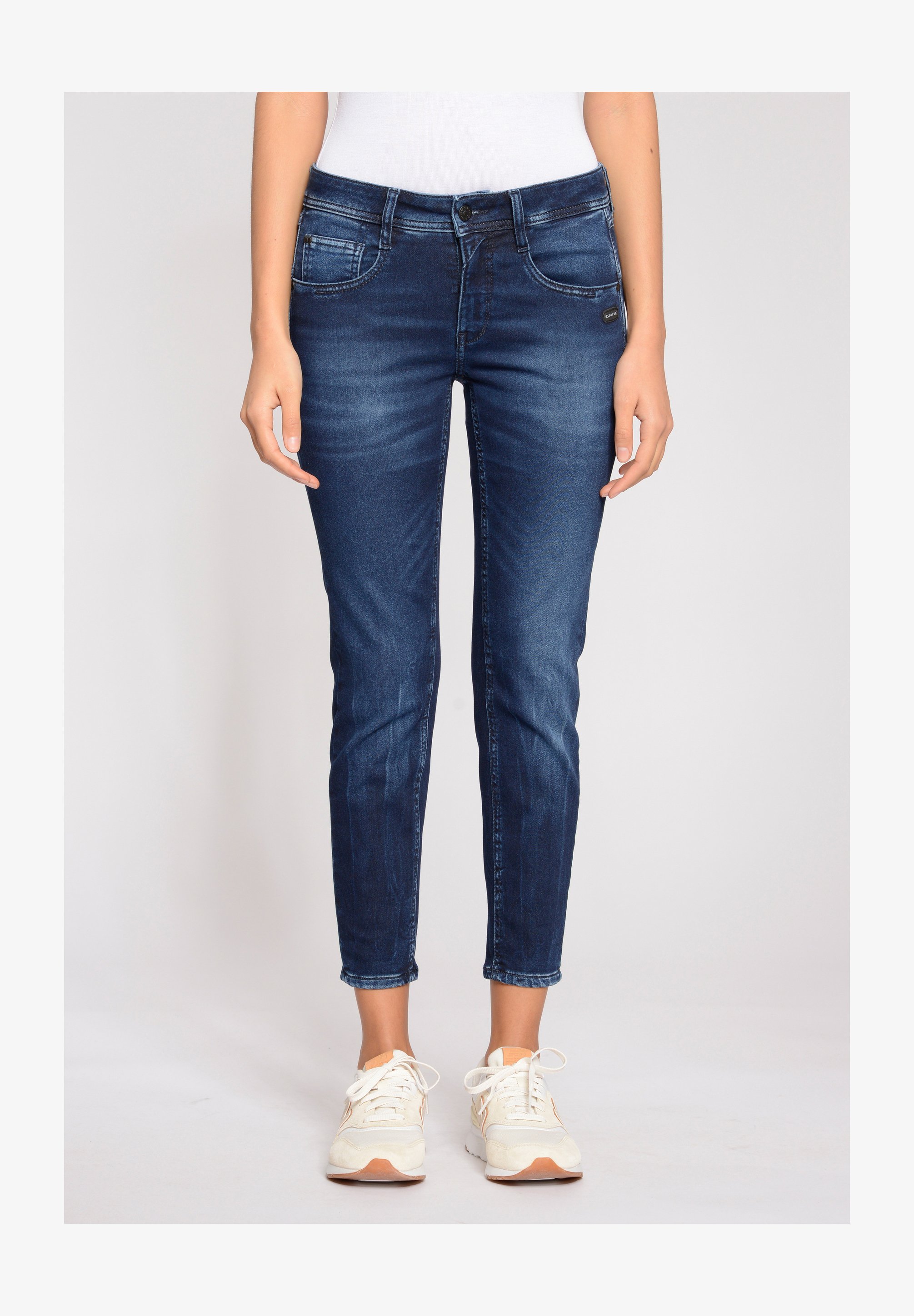 Gang Jeans 94AMELIE Wide – Donna, Gamba Dritta, Tessuto Breeze Wash, Taglia W27
