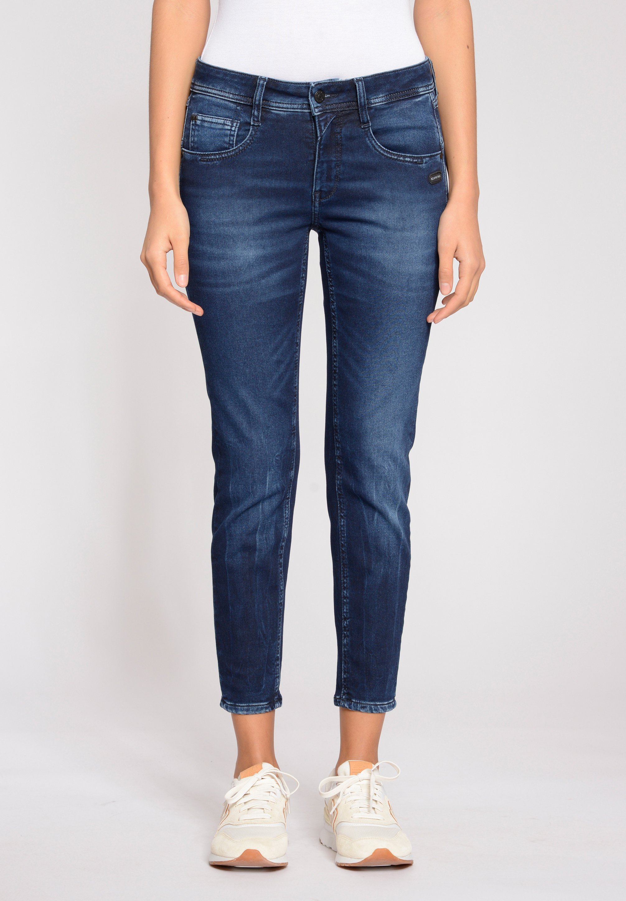 Gang Jeans 94AMELIE Wide – Donna, Gamba Dritta, Tessuto Breeze Wash, Taglia W27