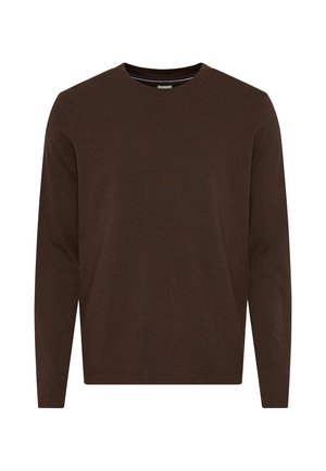 BRAX, STYLE TIMON - Langærmet T-shirt - chocolate