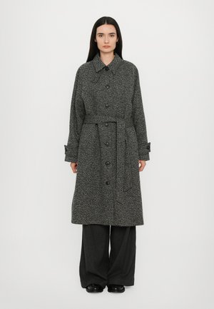 BELTED COAT - Manteau classique - grey heather melange
