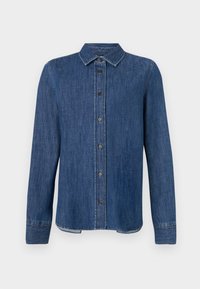 CLASSIC SHIRT WITH STRAP DETAIL - Nööpidega pluus - dark blue
