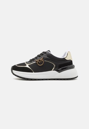 GEM - Sneakers low - black/platinum/white