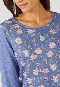 Damart CHAUDE FLEURI - Longsleeve - Blue Floral