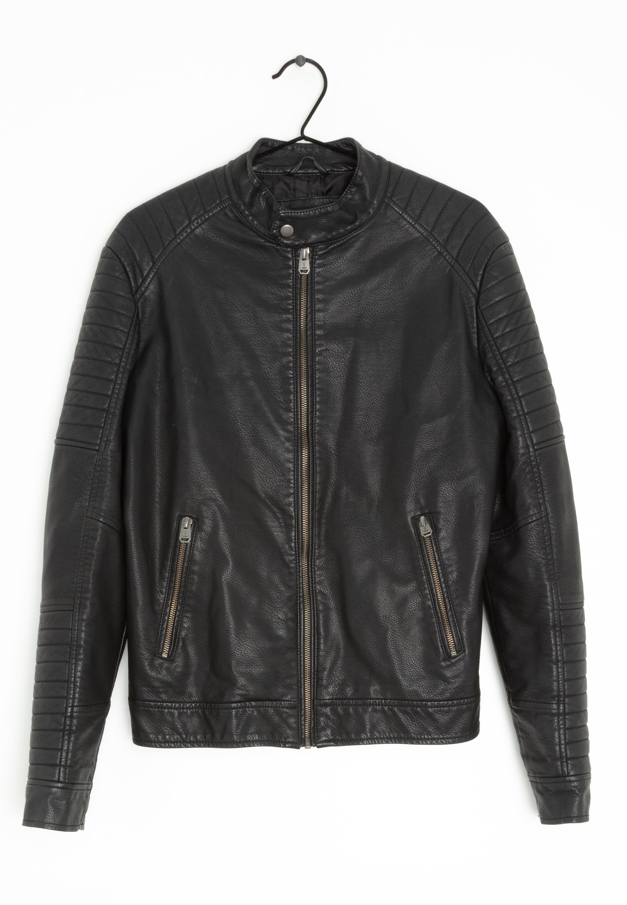 Jack And Jones Core Leather Jacket Jack Jones Faux Leather Jacket - Main Image