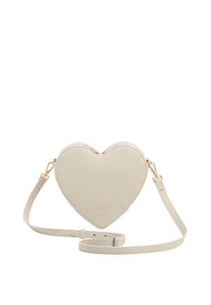 FABLE ENGLAND, STONE HEART CROSSBODY BAG - Bandolera - stone