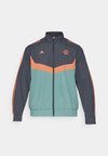 FC BAYERN M�NCHEN SZN TRACK TOP - Squadra - dark grey/hazy emerald