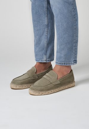MARBELLA - Espadrilles - sage suede