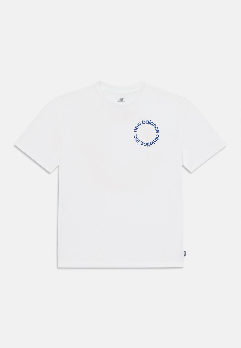 New Balance GRAPHIC TEE - Μπλουζάκι με στάμπα - bright white