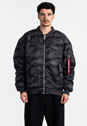 MA-1 CS - Giubbotto Bomber - black camo