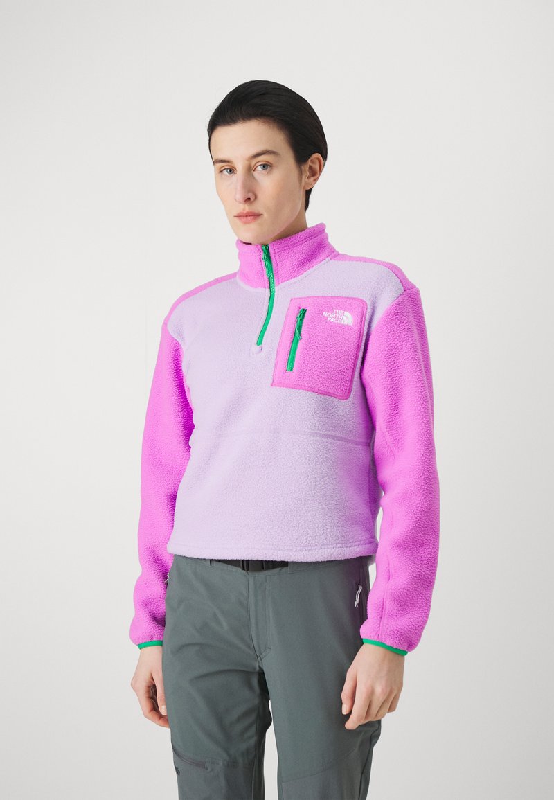 The North Face YUMIORI ¼ ZIP - Polárpulóver - lite lilac/violet crocus