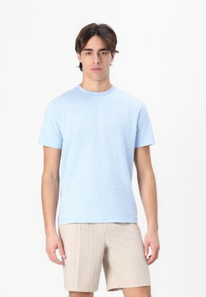 TIPPED TEE - Basic T-shirt - summer blue