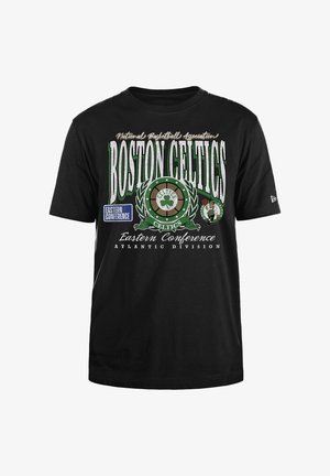 New Era LIFESTYLE - BOSTON CELTICS - T-shirt con stampa - schwarzgruen