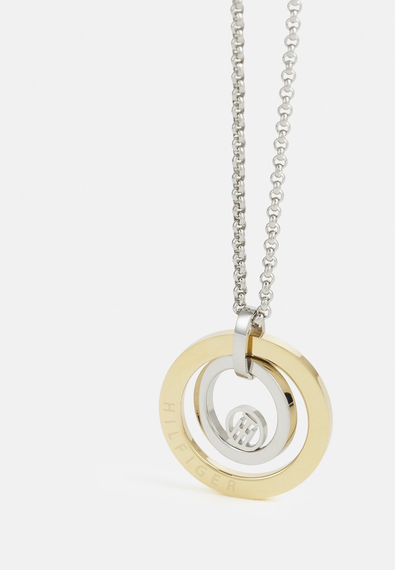 Tommy Hilfiger LOOP FAMILY - Necklace - silver-coloured/gold